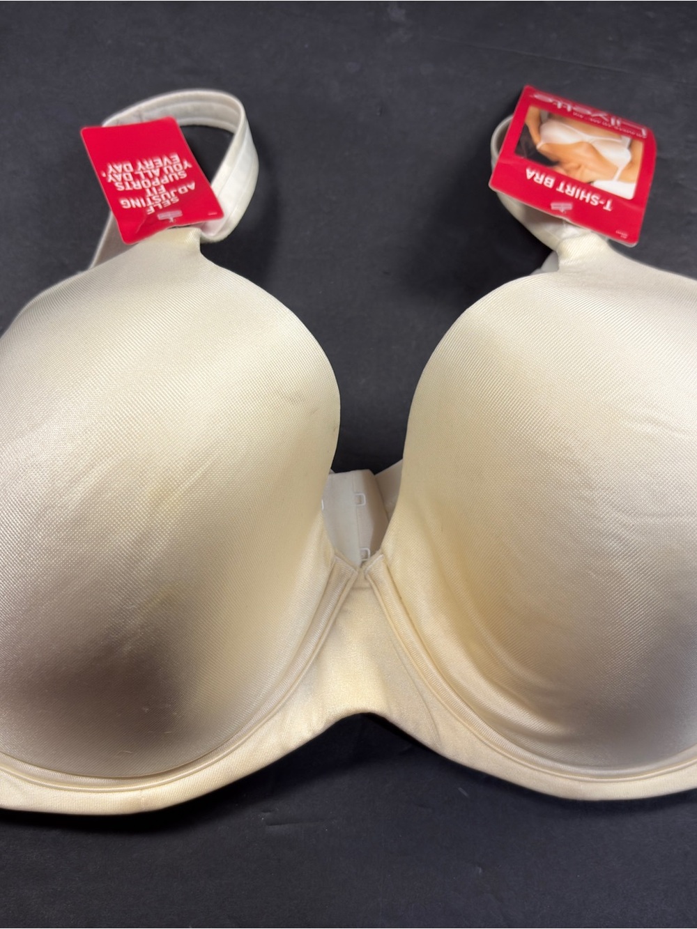 Lilyette By Bali Smooth Molded T-Shirt Bra, Adjusts To Me, NWT 40 D